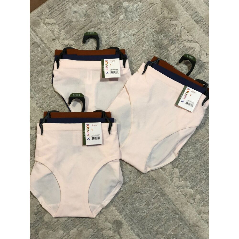 Woman's XL Panty Bundle NEW 9 Pair JoySpun